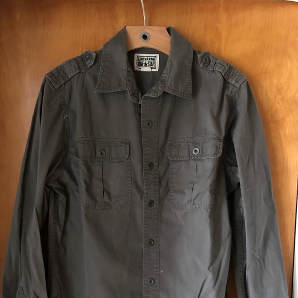 Converse button up shirt Clearance